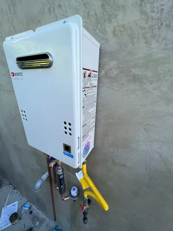 Tankless water heater installation for North Mankato homes